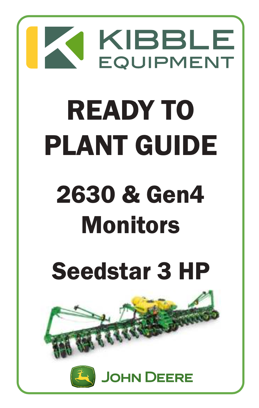 Ready for Plant SS3
